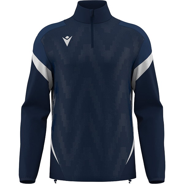 Macron Rising Hollow Ziptop Hommes - Marine / Blanc