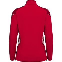 Présentation: Macron Rising Leona Ziptop Femmes - Rouge / Blanc