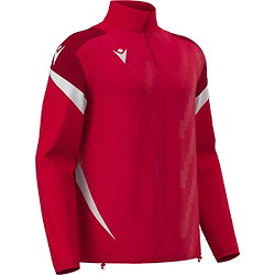 Macron Rising Hollow Ziptop Hommes - Rouge / Blanc
