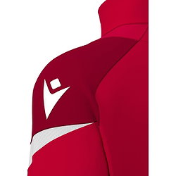 Voorvertoning: Macron Rising Hollow Ziptop Heren - Rood / Wit