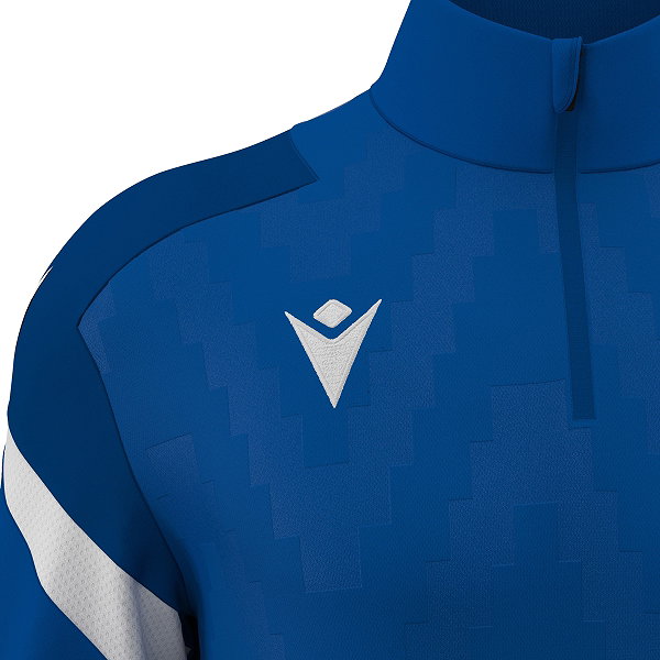 Macron Rising Hollow Ziptop Hommes - Royal / Blanc