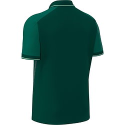 Vorschau: Macron Rising Echoes Poloshirt Herren - Bottle Green / Mint