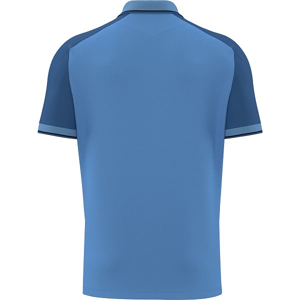 Macron Rising Echoes Polo Heren - Indigo Blauw / Marine