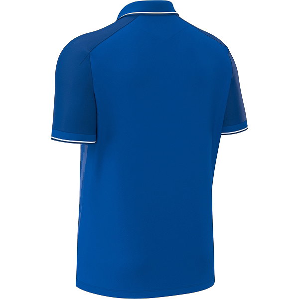 Macron Rising Echoes Poloshirt Herren - Royal / Weiß