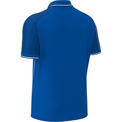Vorschau: Macron Rising Echoes Poloshirt Herren - Royal / Weiß