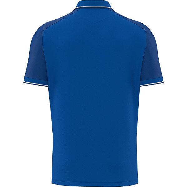 Macron Rising Echoes Poloshirt Herren - Royal / Weiß
