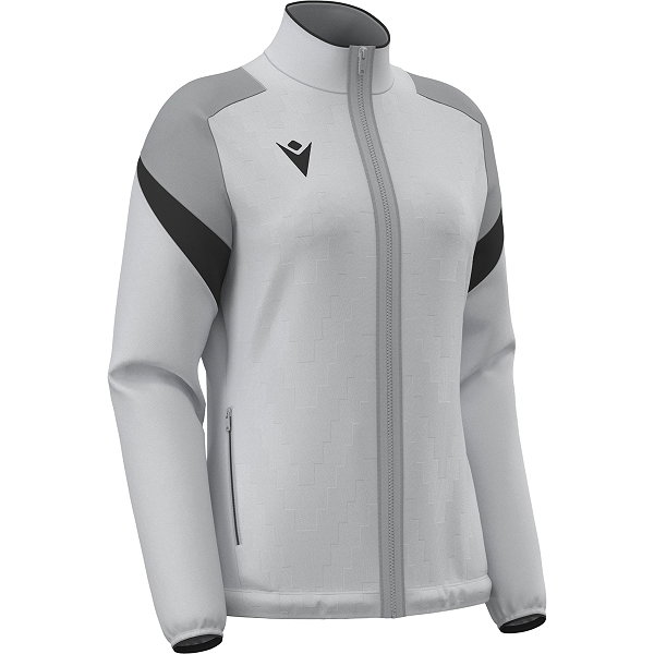 Macron Rising Athena Trainingsjacke Damen - Steingrau / Anthrazit