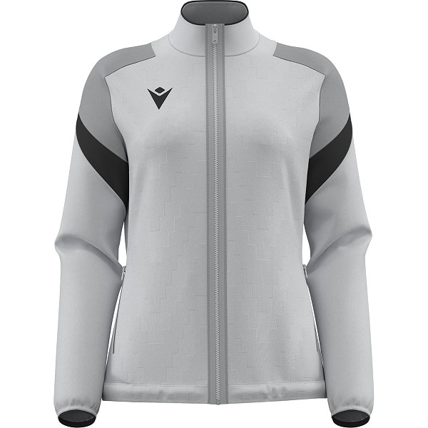 Macron Rising Athena Trainingsjacke Damen - Steingrau / Anthrazit