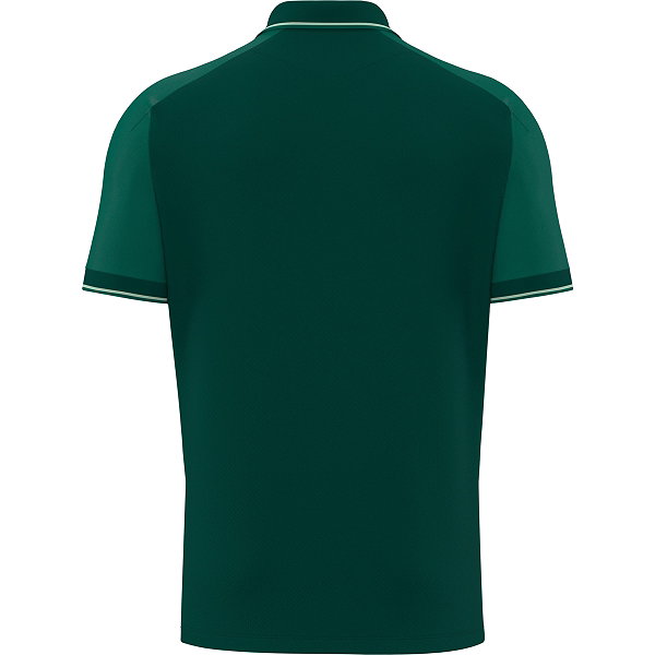 Macron Rising Echoes Polo Enfants - Bottle Green / Menthe