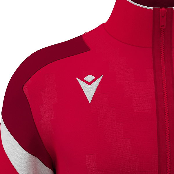 Macron Rising Odin Trainingsjacke Herren - Rot / Weiß