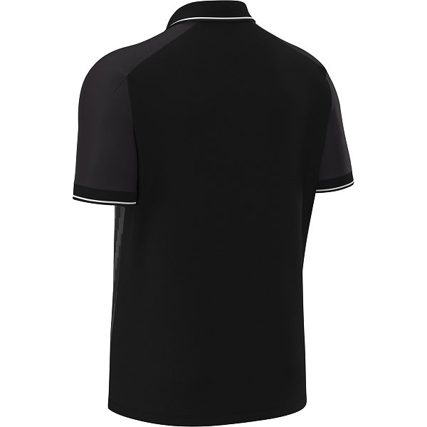 Macron Rising Echoes Polo Enfants - Noir / Blanc