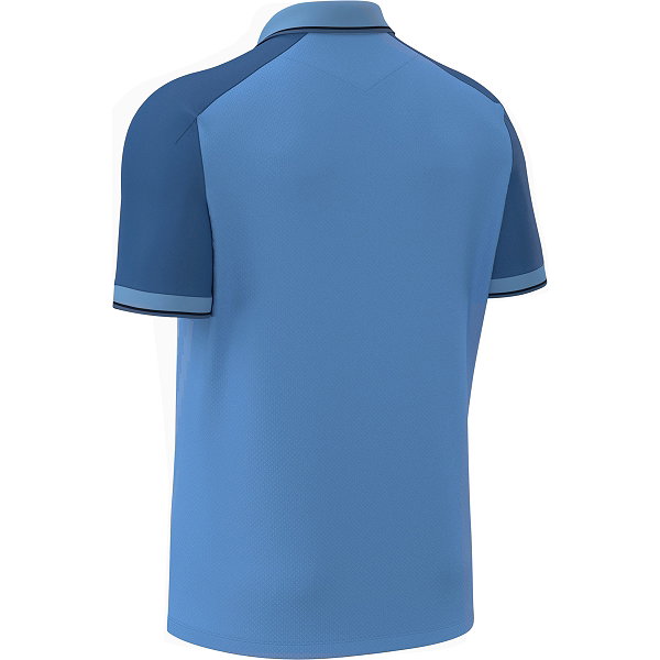 Macron Rising Echoes Poloshirt Kinder - Indigoblau / Marine