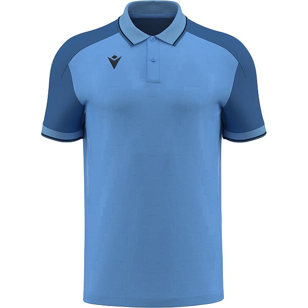 Macron Rising Echoes Poloshirt Kinder - Indigoblau / Marine