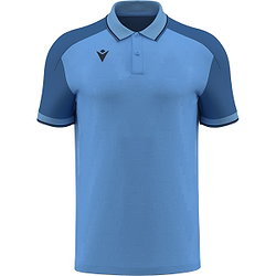 Vorschau: Macron Rising Echoes Poloshirt Kinder - Indigoblau / Marine