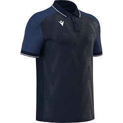 Macron Rising Echoes Poloshirt Kinder - Marine / Weiß