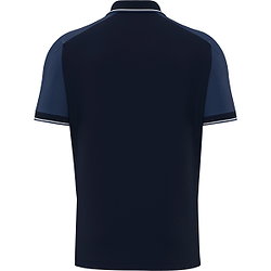 Vorschau: Macron Rising Echoes Poloshirt Kinder - Marine / Weiß