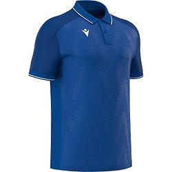 Macron Rising Echoes Poloshirt Kinder - Royal / Weiß