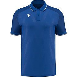 Vorschau: Macron Rising Echoes Poloshirt Kinder - Royal / Weiß