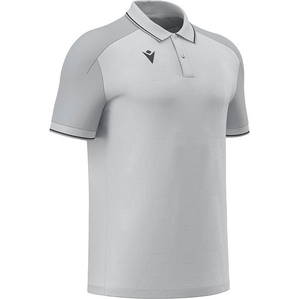 Macron Rising Echoes Polo Enfants - Gris Pierre / Anthracite