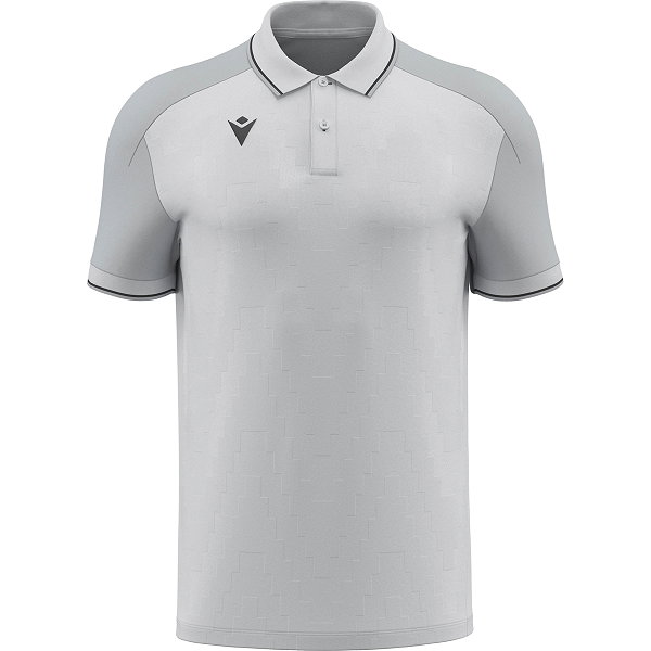Macron Rising Echoes Polo Enfants - Gris Pierre / Anthracite