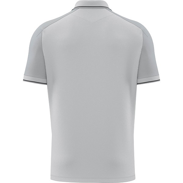Macron Rising Echoes Polo Enfants - Gris Pierre / Anthracite