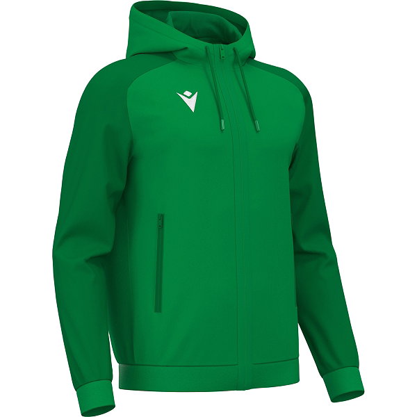 Macron Energy Chronos Hoodie Herren - Grün / Weiß