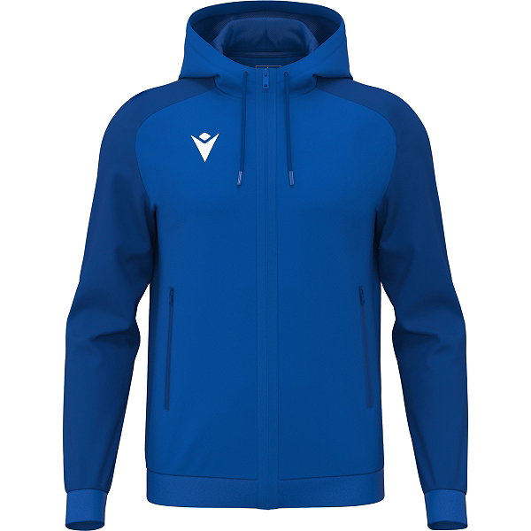 Macron Energy Chronos Sweat À Capuche Hommes - Royal / Blanc