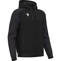 Macron Energy Chronos Hoodie Kinder - Schwarz / Weiß