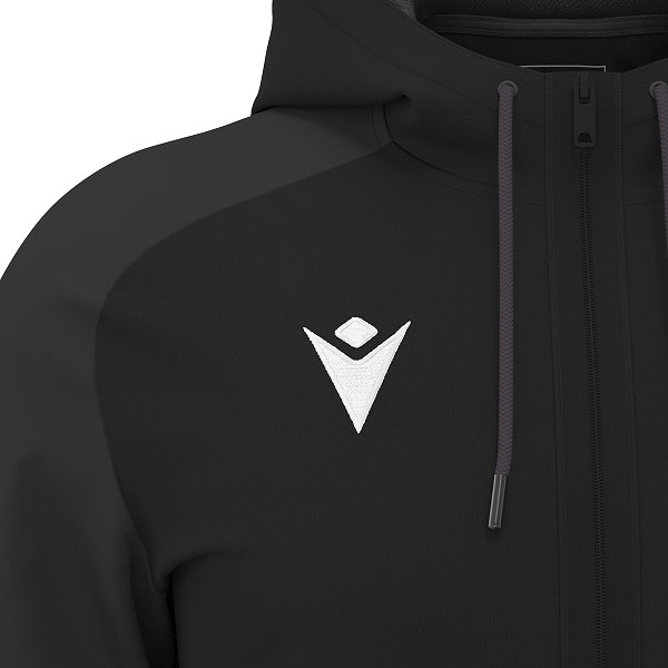 Macron Energy Chronos Hoodie Kinderen - Zwart / Wit