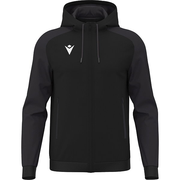 Macron Energy Chronos Hoodie Kinderen - Zwart / Wit