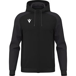 Voorvertoning: Macron Energy Chronos Hoodie Kinderen - Zwart / Wit