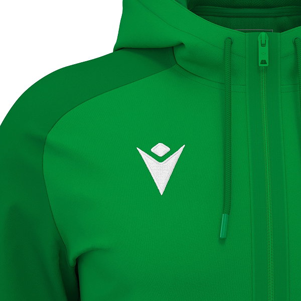 Macron Energy Chronos Hoodie Kinder - Grün / Weiß