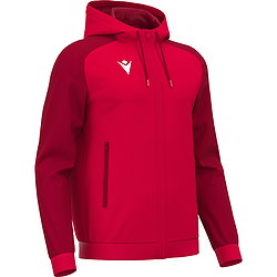 Macron Energy Chronos Hoodie Kinder - Rot / Weiß
