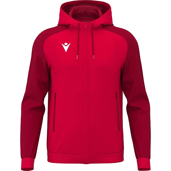 Macron Energy Chronos Sweat À Capuche Enfants - Rouge / Blanc