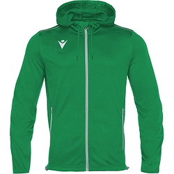 Vorschau: Macron Academy Evo Freyr Hoodie Herren - Grün / Weiß