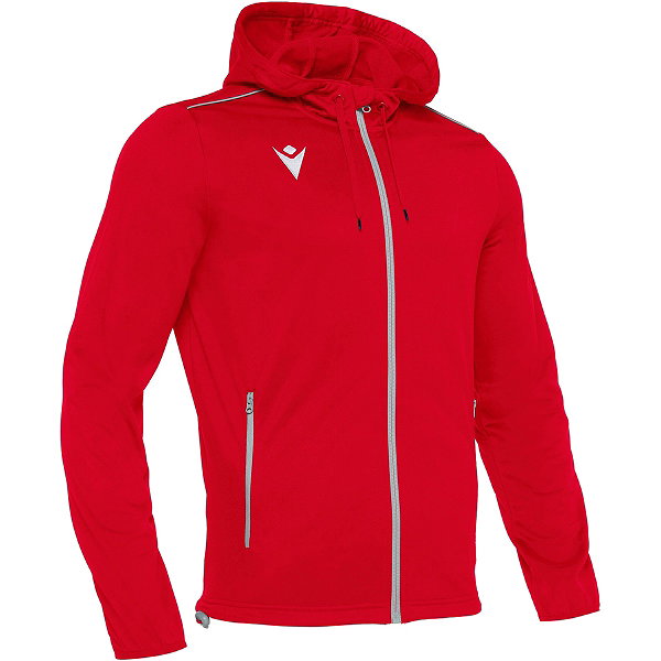 Macron Academy Evo Freyr Hoodie Heren - Rood / Wit