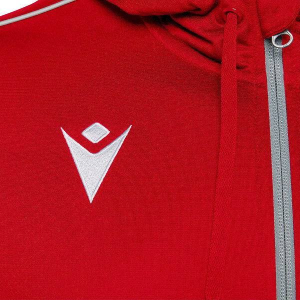 Macron Academy Evo Freyr Hoodie Heren - Rood / Wit