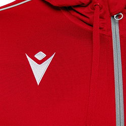 Voorvertoning: Macron Academy Evo Freyr Hoodie Heren - Rood / Wit