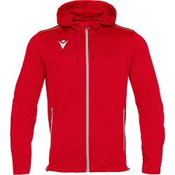 Voorvertoning: Macron Academy Evo Freyr Hoodie Heren - Rood / Wit
