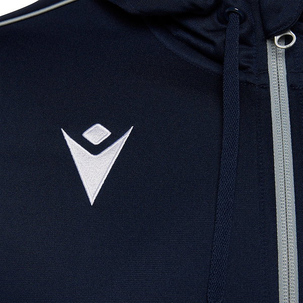 Macron Academy Evo Freyr Hoodie Kinder - Marine / Weiß