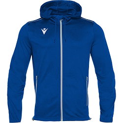 Voorvertoning: Macron Academy Evo Freyr Hoodie Kinderen - Royal / Wit