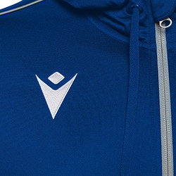 Voorvertoning: Macron Academy Evo Freyr Hoodie Kinderen - Royal / Wit