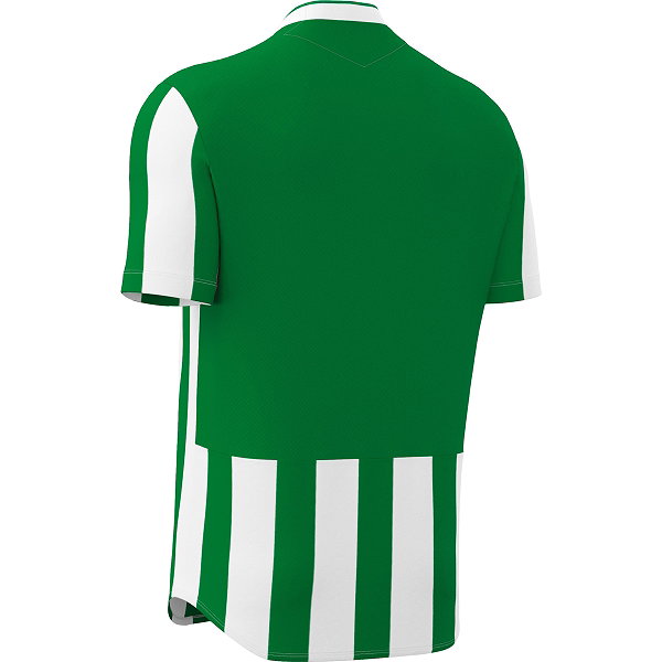 Macron Legion Maillot Manches Courtes Hommes - Vert / Blanc