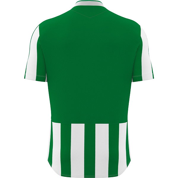 Macron Legion Maillot Manches Courtes Hommes - Vert / Blanc