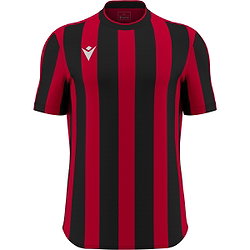 Présentation: Macron Legion Maillot Manches Courtes Hommes - Rouge / Blanc