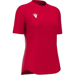 Macron Zyra Maillot Manches Courtes Femmes - Rouge