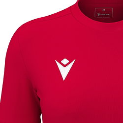 Présentation: Macron Zyra Maillot Manches Courtes Femmes - Rouge