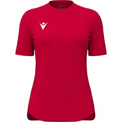 Présentation: Macron Zyra Maillot Manches Courtes Femmes - Rouge