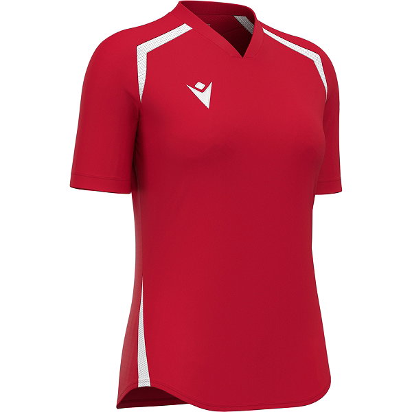 Macron Anduril Trikot Kurzarm Damen - Rot