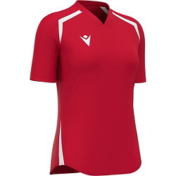 Macron Anduril Trikot Kurzarm Damen - Rot